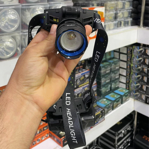 چراغ پیشانی اسمال سان مدل t702 زوم دار