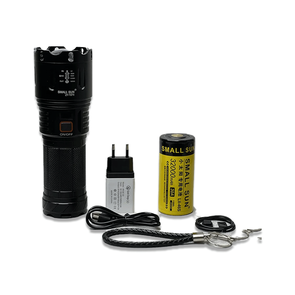 چراغ قوه پلیسی زوم دار اسمال سان ZY-T275