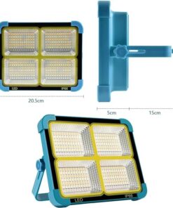 پروژکتور شارژی خورشیدی 200 وات مدل BL-911