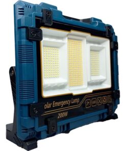 چراغ پروژکتور شارژی خورشیدی 200 وات مدل W8121-1