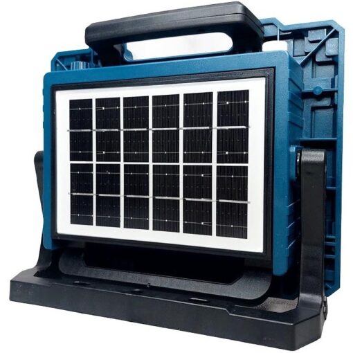 چراغ پروژکتور شارژی خورشیدی 200 وات مدل W8121-1