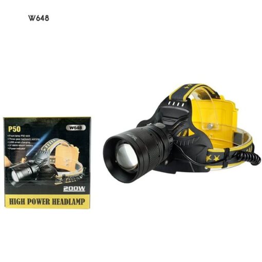 چراغ پیشانی اسمال سان مدل W648 با کیفیت بالا. Small Sun W648 headlamp.