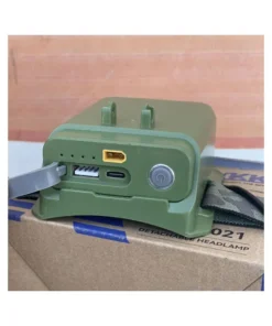 چراغ پیشانی پاور بانک دار کی کی مدل KK-FT021